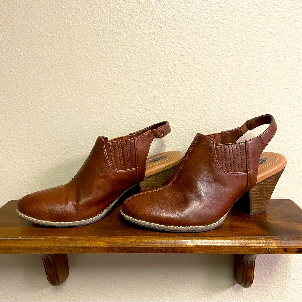 Dr. Scholl’s True Comfort Heeled Booties 6.5